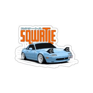 Sqwrtle Katakana Die-Cut Sticker